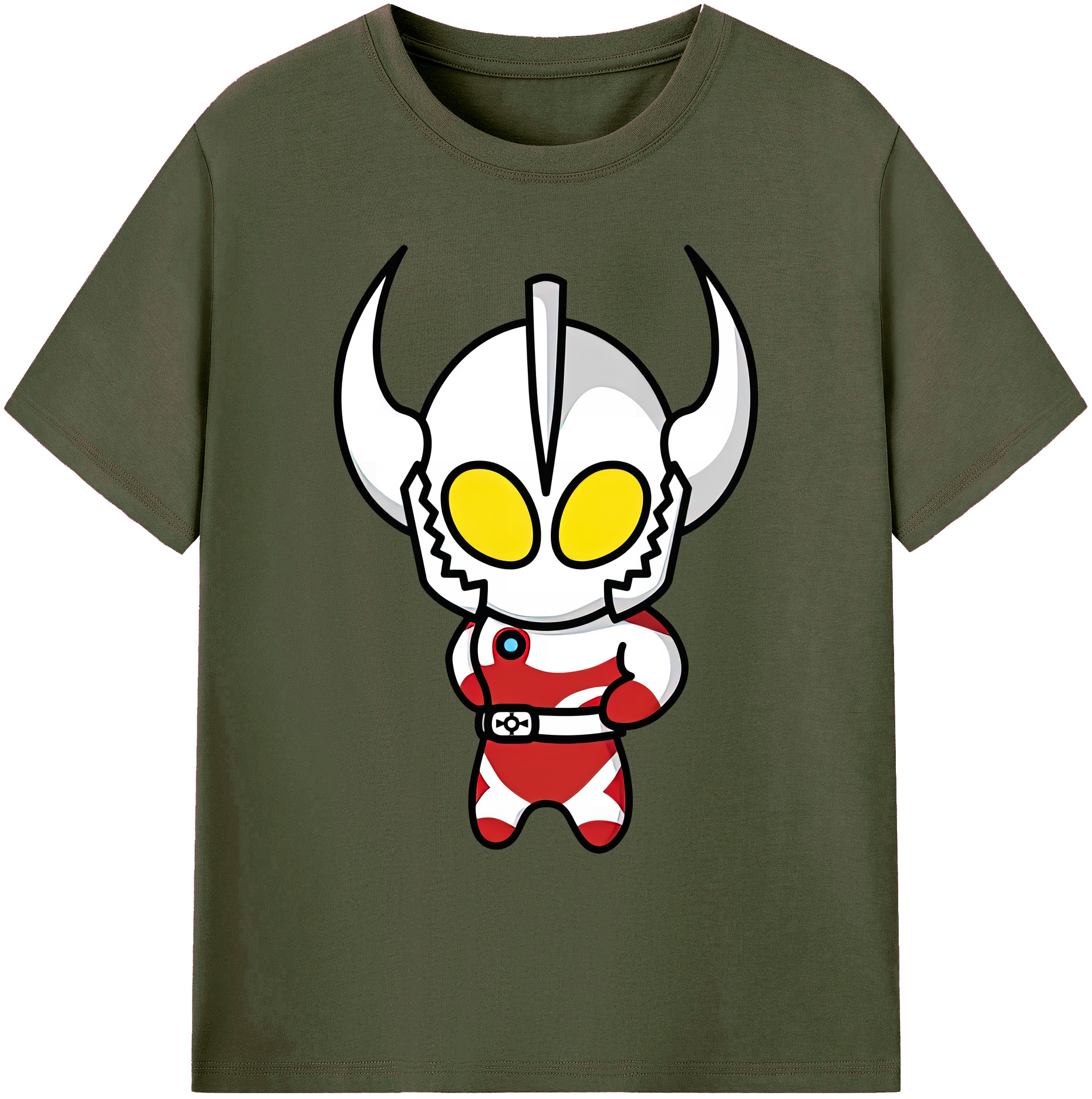 （画像用） ウルトラマン Ultraman 綿100％ メンズ半袖Tシャツ｜肌触りやわらか＆通気性